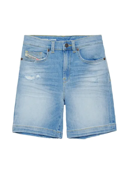 Bermuda denim trousers