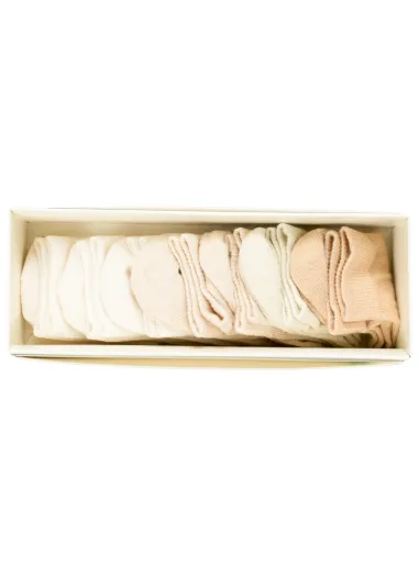 Set 7 calzini cotone organico