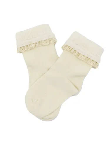 Calzettini con Pizzo - Natura Pura