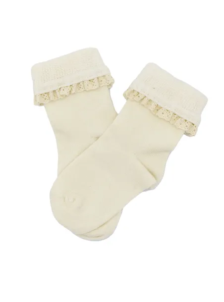 Calzettini con Pizzo - Natura Pura