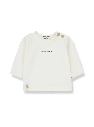 long sleeve t-shirt ecru