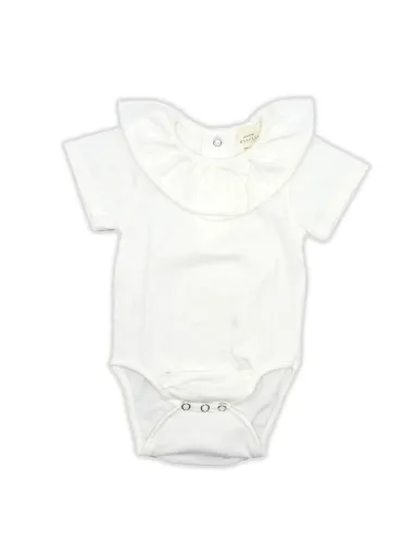 BODY WITH RUCHES FIORILE WHITE - FIORILE