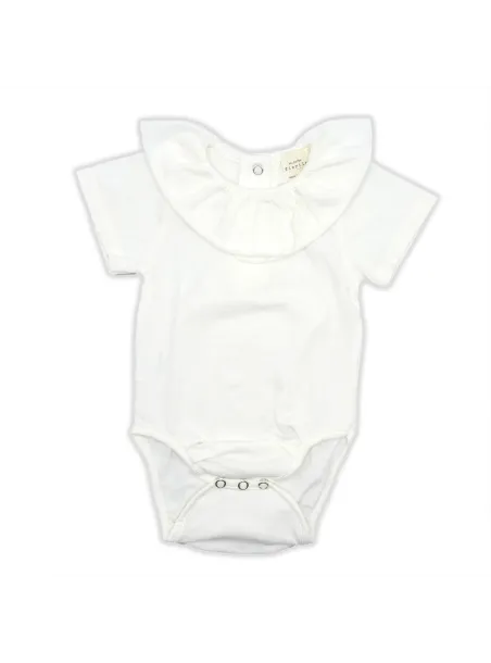 BODY WITH RUCHES FIORILE WHITE - FIORILE
