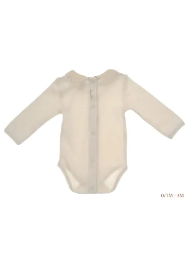 Body con colletto tondo - Natura Pura