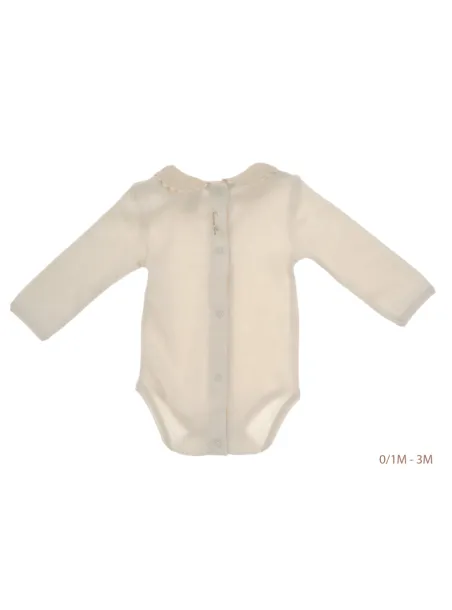 Body con colletto tondo - Natura Pura