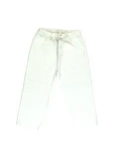 PANTALONE LINO Bianco - Zhoe & Tobiah