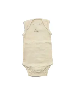 BODY BASICO SENZA MANICHE ECRU - NATURAPURA