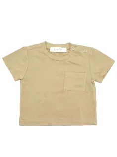 T-SHIRT WITH POCKET FIORILE MOU - FIORILE