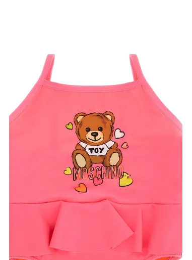 SWIMSUIT FUCHSIA - MOSCHINO KIDS