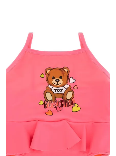 SWIMSUIT FUCHSIA - MOSCHINO KIDS