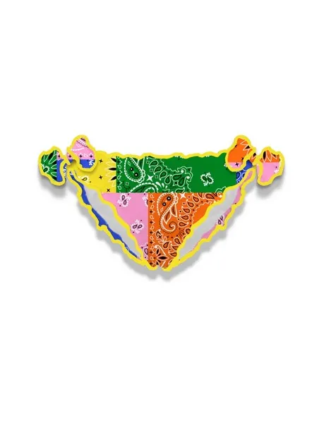 Slip Cric – Bandanna Round MulticolorLycra- Mc2 Saint Barth
