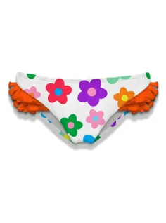 SLIP WITH FRILLS White - Mc2 Saint Barth