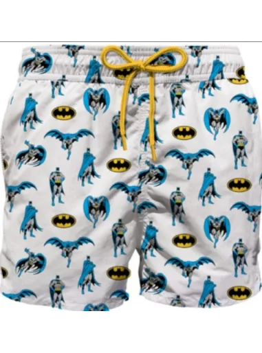 BOXER COSTUME BATMAN MIX WHITE - MC2 SAINT BARTH
