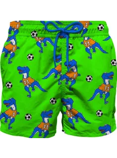 BOXER COSTUME GREEN - MC2 SAINT BARTH