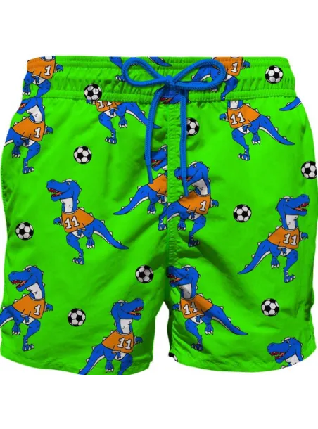 BOXER COSTUME GREEN - MC2 SAINT BARTH