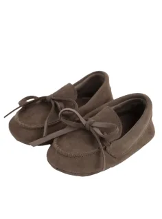 Mocassino scamosciato