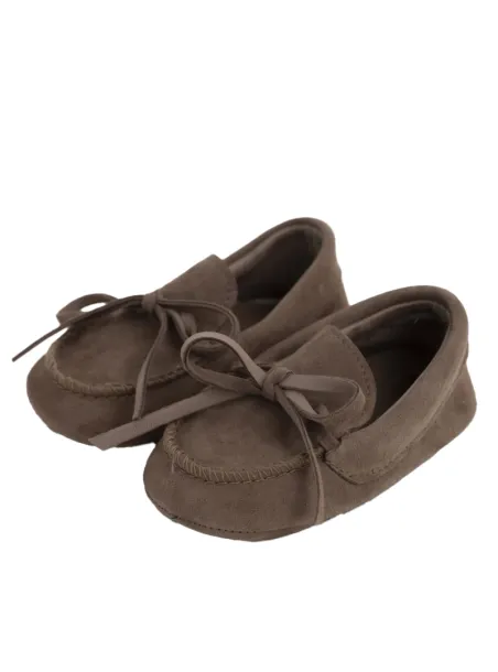 Mocassino scamosciato