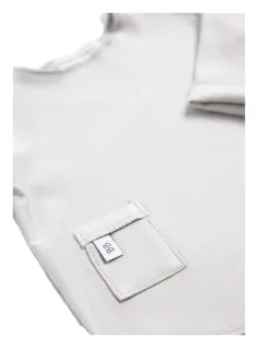Body bimbo maniche corte Bianco 2