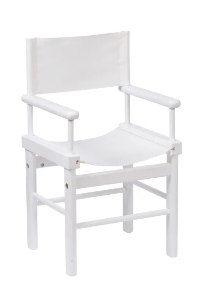 White Director's Chair Embroiderable