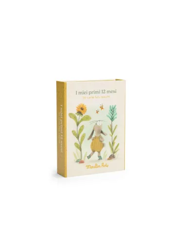 My First 12 Months Card Box in Italian