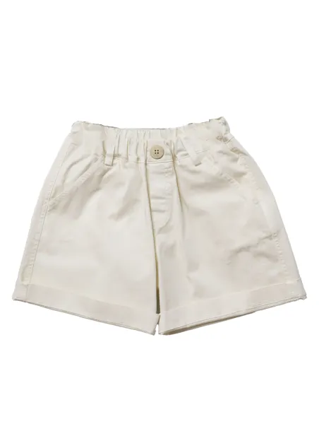 Sateen Bermuda shorts