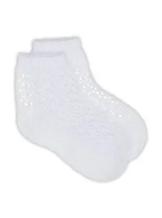 Short perforated sock