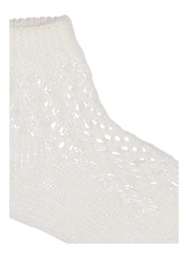 Short perforated sock