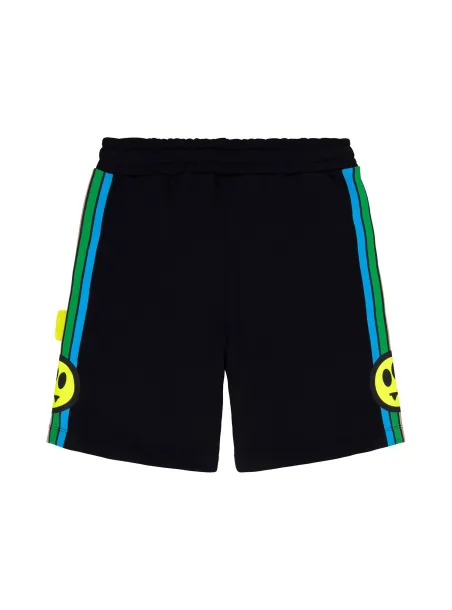 SWEATSHORTS JUNIOR UNISEX BLACK - BARROW KIDS
