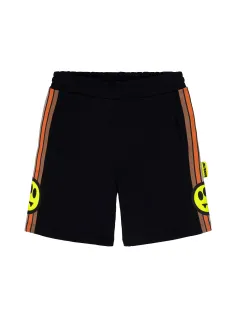 SWEATSHORTS JUNIOR UNISEX BLACK - BARROW KIDS 2