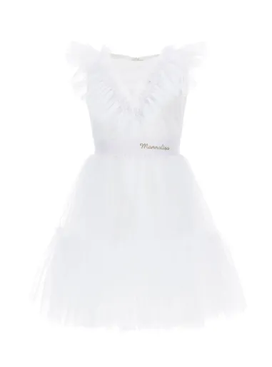 Abito Sofia rouches con cinta