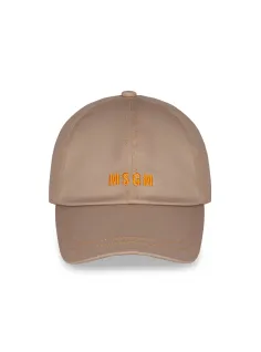 CAP JUNIOR UNISEX BEIGE - MSGM KIDS
