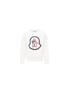 SWEATSHIRT WHITE - MONCLER