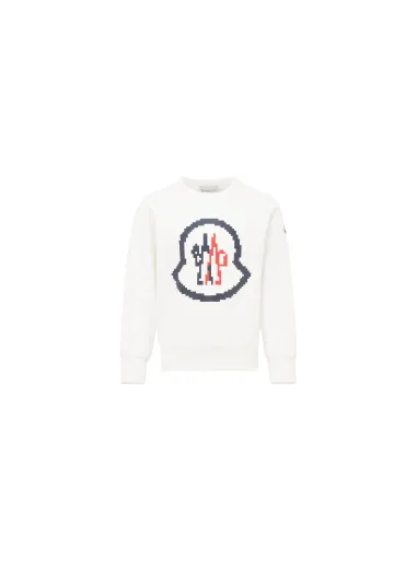 SWEATSHIRT WHITE - MONCLER