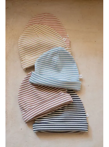 Striped Beanie