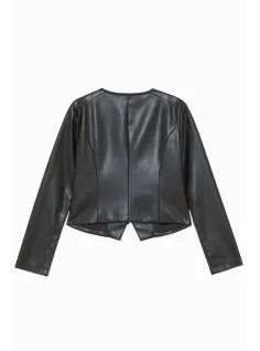 ECOFUR JACKET  BLACK 2