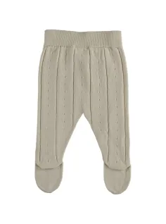 LEGGINS WITH FEED KIND  CREAM - LI&ME