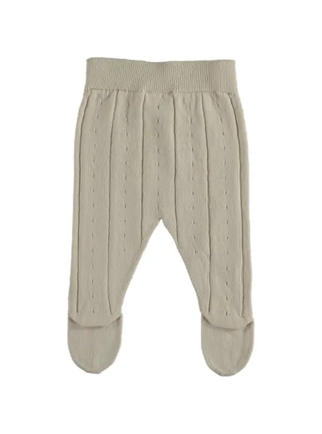 LEGGINS WITH FEED KIND  CREAM - LI&ME