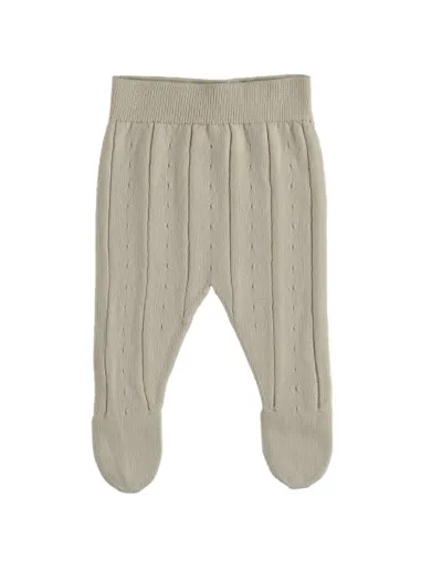 LEGGINS WITH FEED KIND  CREAM - LI&ME