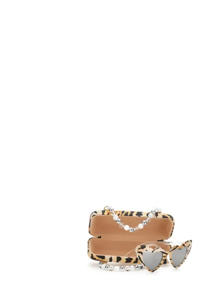 STAR GLASSES CARAMEL/BLACK - MONNALISA