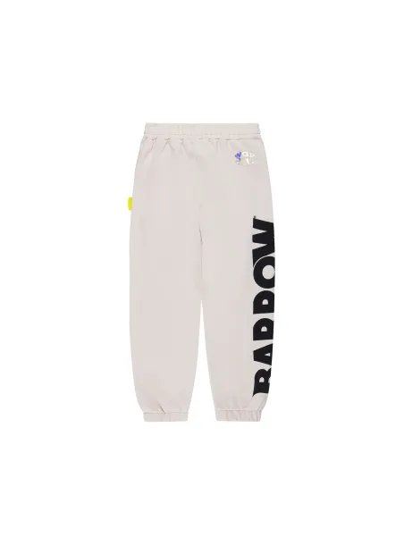 SWEATPANTS JUNIOR UNISEX CREAM - BARROW KIDS