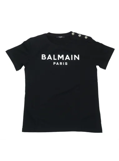 T-SHIRT/TOP black/white - BALMAIN