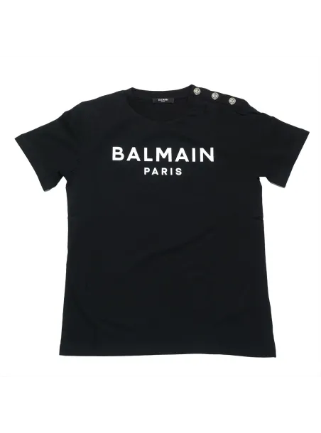 T-SHIRT/TOP black/white - BALMAIN