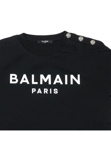 T-SHIRT/TOP black/white - BALMAIN