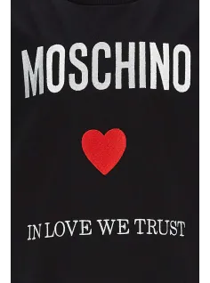 T-SHIRT BLACK - MOSCHINO KIDS 2