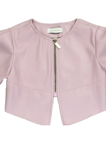 JACKET ECOFUR Pink -  Monnalisa