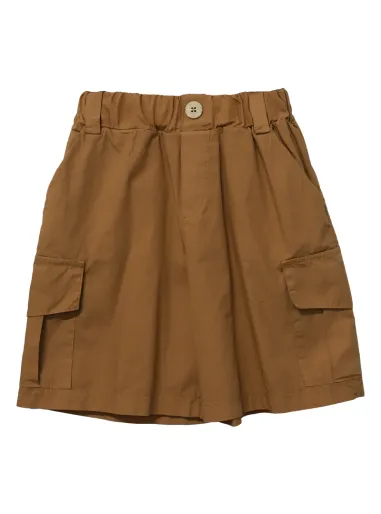 Pantalone bermuda popeline