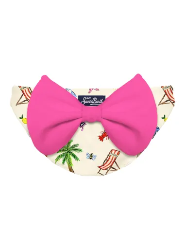Madame slip swimsuit with bow Summer sketch