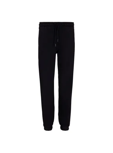 FLEECE PANTS JUNIOR UNISEX Black - MSGM KIDS