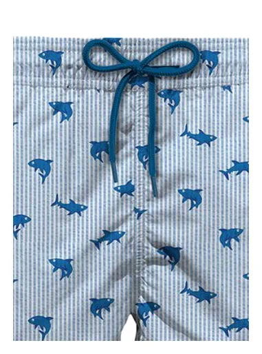 Seersucker Shar Stripes Boxer Costume