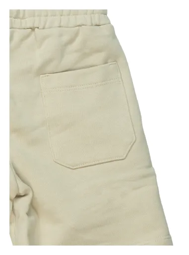 Pantalone bermuda felpa